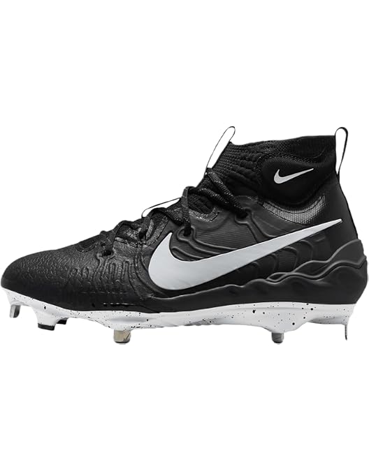 NIKE ALPHA HUARACHE NXT MCS MID MEN\'S BASEBALL CLEATS‎ DJ6519-010 Men\'s 14 Nike Alpha Huarache NXT MCS Men main image 3