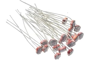 Chironal 200PCS x 5506/5516 / 5528/5537 / 5539/5547 / 5549 Light Dependent Resistor LDR 5MM Photoresistor and Retail Photocon