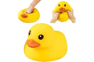 Jumbo Squishy Duck, Large Sensory Toy for Stress Relief & Focus,Soft & Flexible Squishy Fidget Toys for Adults, Calming Desk 
