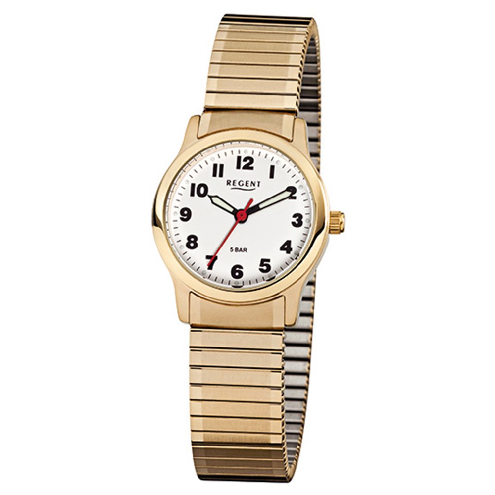 Regent Ladies Watch Gold Analog F-896 Steel Bracelet URF896 an Offer Made by IMPPAC