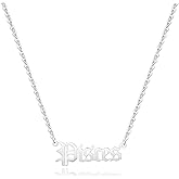 Aimber 18K Gold Plated Astrology Necklace for Women Jewelry,12 Zodiac Pendant Horoscope Constellations Necklace