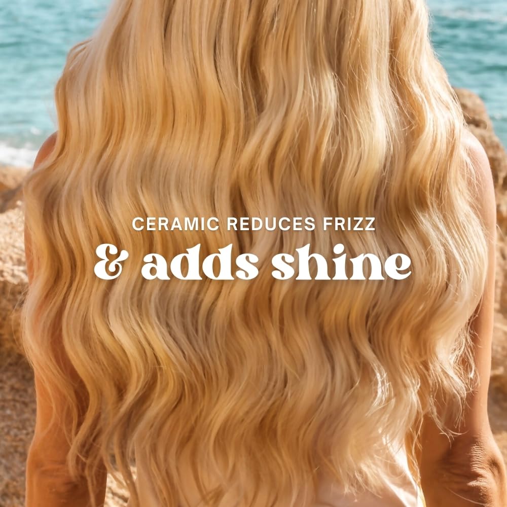 The Beachwaver Co. B1 Rotating Curling Iron - Automatic 1 Inch Ceramic - Easy-to-Use Spinning Wand for Long-Lasting Waves - Auto-Shut Off and Dual Voltage (BW160)