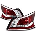 ACANII - For New 2013 2014 2015 Nissan Altima 4-Door Sedan Tail Lights Brake Lamps Left+Right