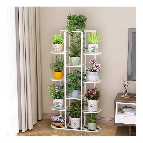 XHH Puesto de Flores, Hierro Forjado de Piso Estante del pote, de ...