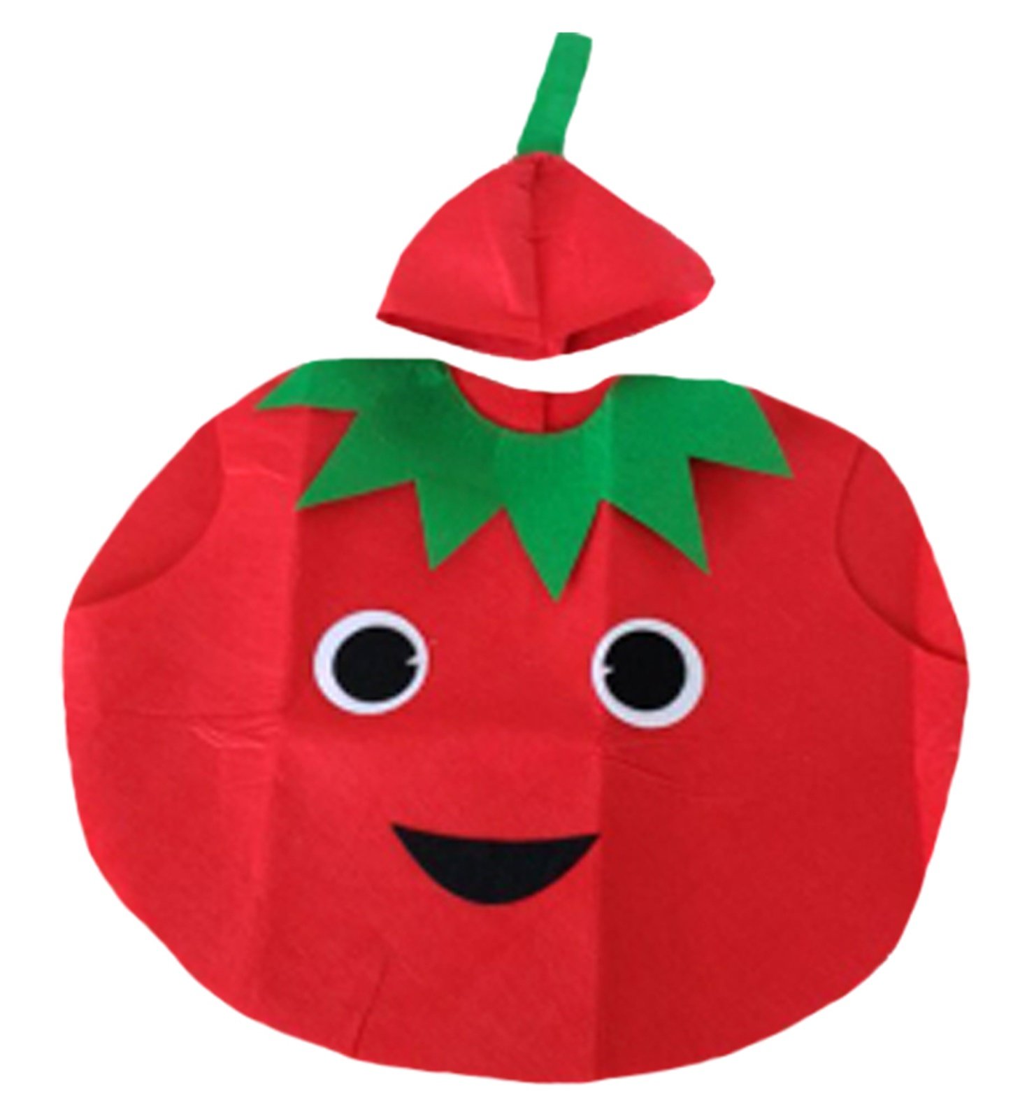 Petitebelle Tomato Unisex Children Costume 3-7y (One Size) Red