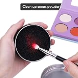 DUcare 2Pcs Makeup Brush Cleaner Set with Solid Soap & Color Removal Sponge view 6