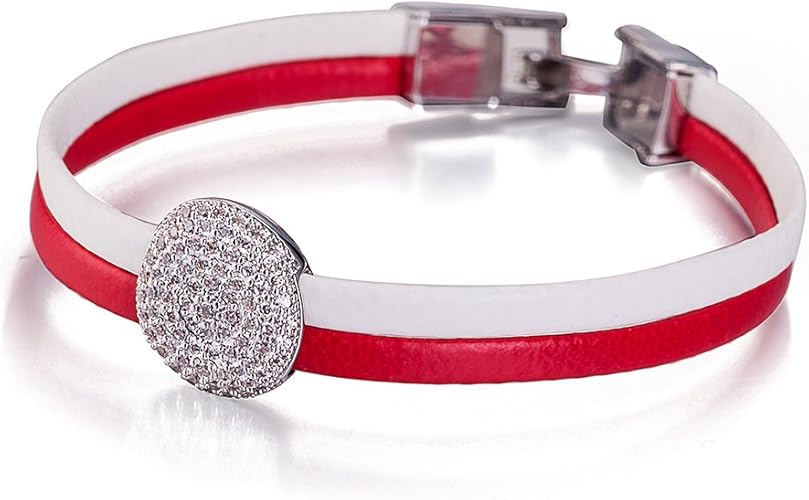 Amazon Co Jp Rockyu ブランド ジュエリー メンズ ブレスレット レディース プラチナ ハワイアン 革ブレスレット 手作り バングル ファッションアクセサリー ジュエリー