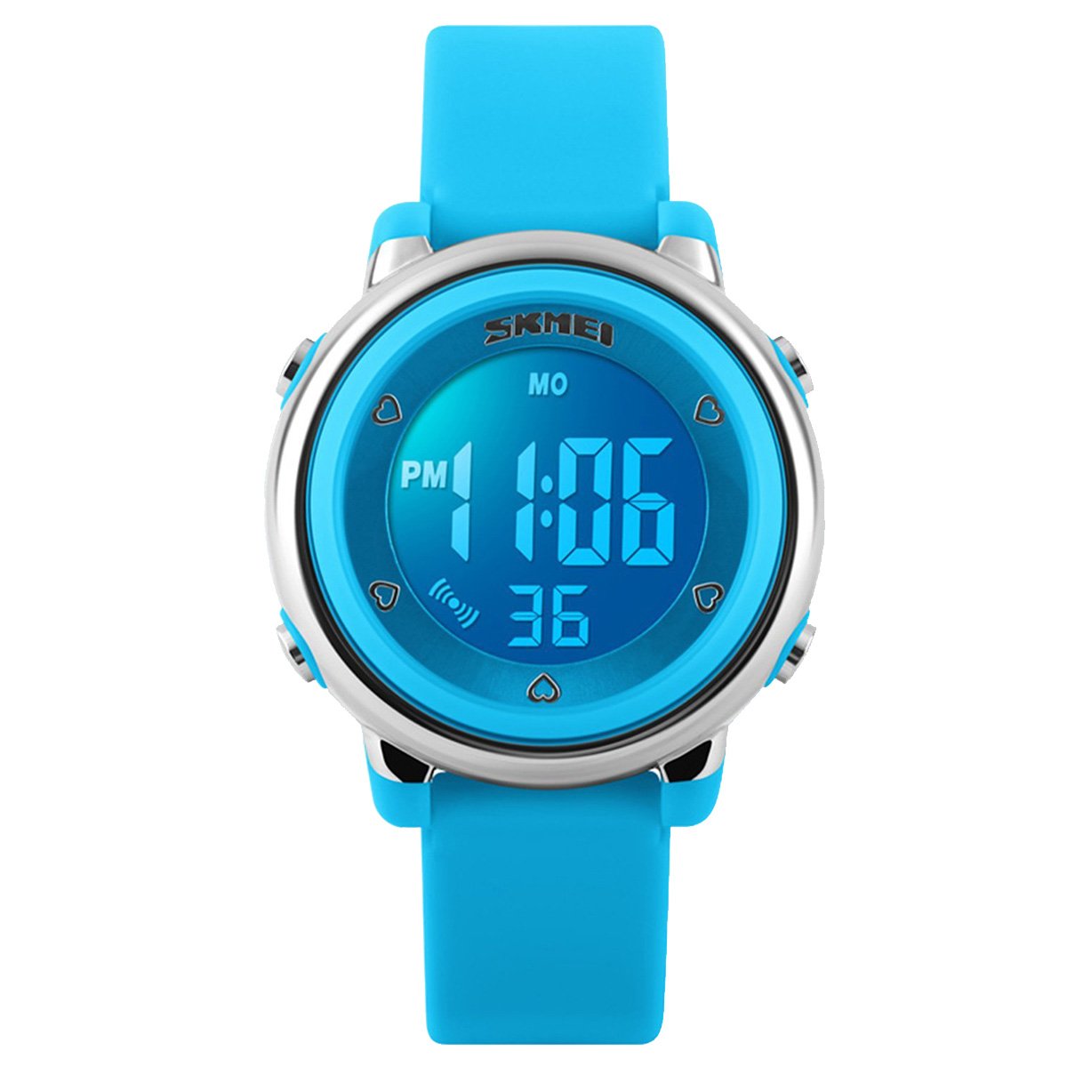 Girls Watches Digital Colorful Waterproof Swimming Sport Girls Kids Child Cool Wrist Watch