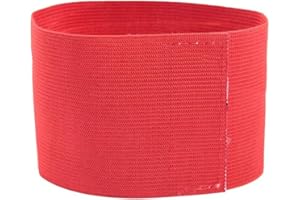 VGEBY1 Soccer Armband, 5 Colors Outdoor Team Sports Groups Captain Armband Adjustable Player Bands