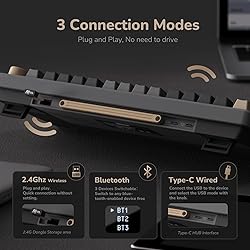 RK ROYAL KLUDGE M75 Wireless Mechanical Keyboard