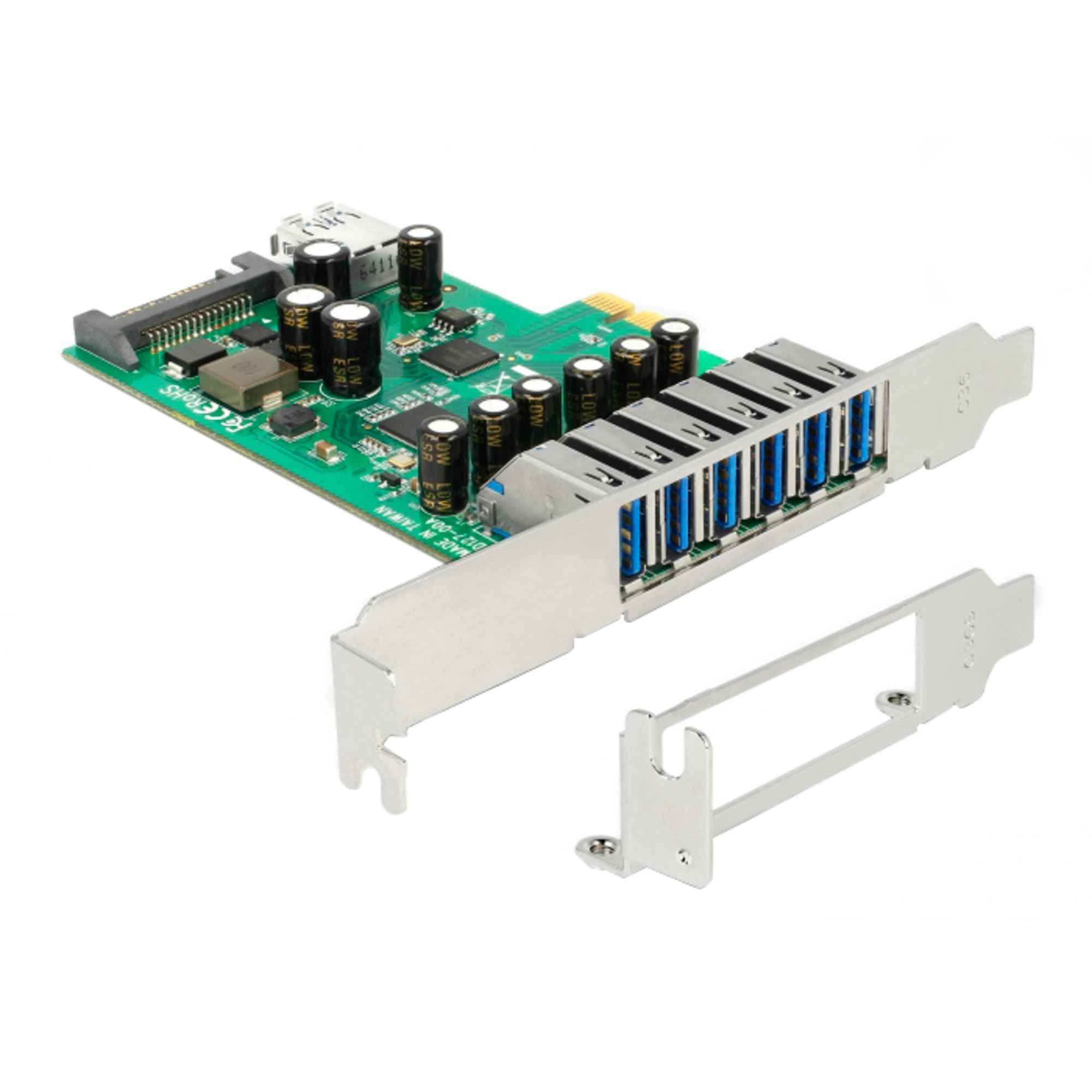 DeLOCK PCI Express Card > 6 x External + 1 x Internal USB 3.0