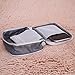 Whitelotous Portable Small Medical Bag Travel Organizer (Gray)