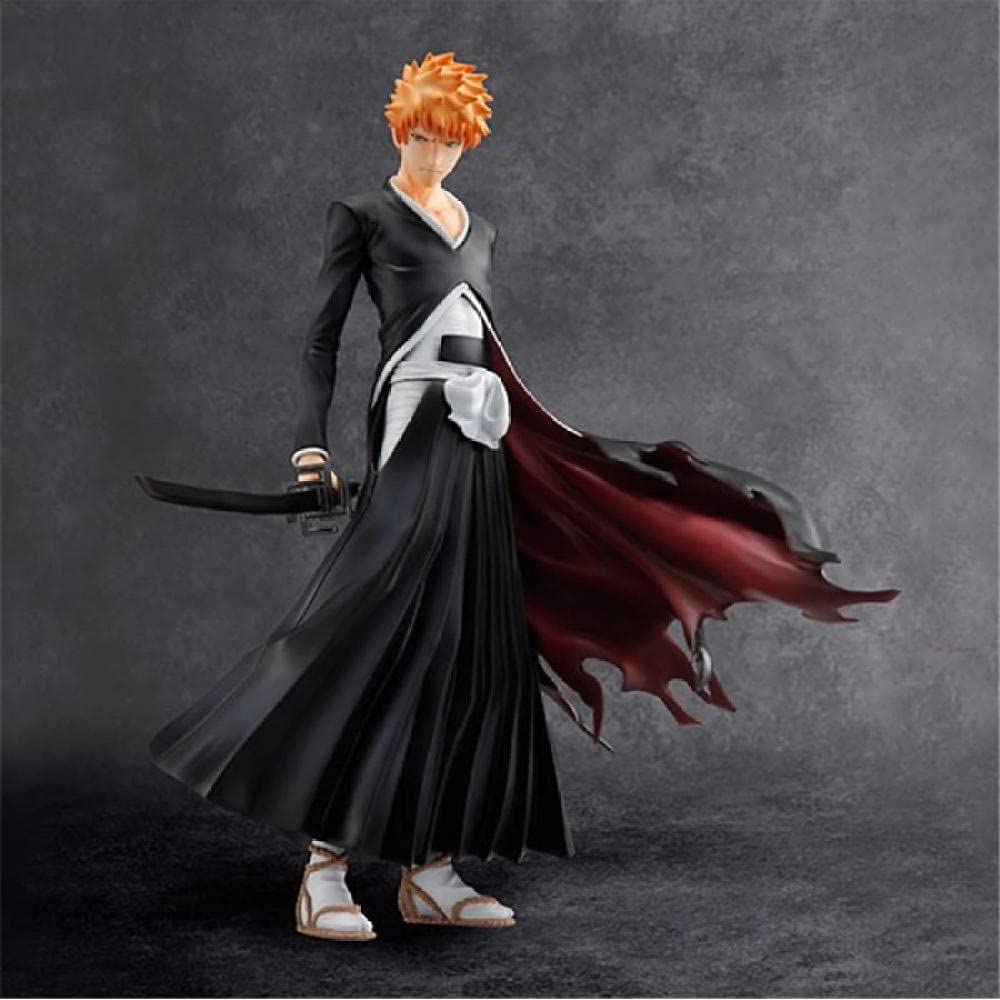 Anime Bleach Kurosaki Ichigo PVC Action Figure Collectible Model Toys Doll 22CM
