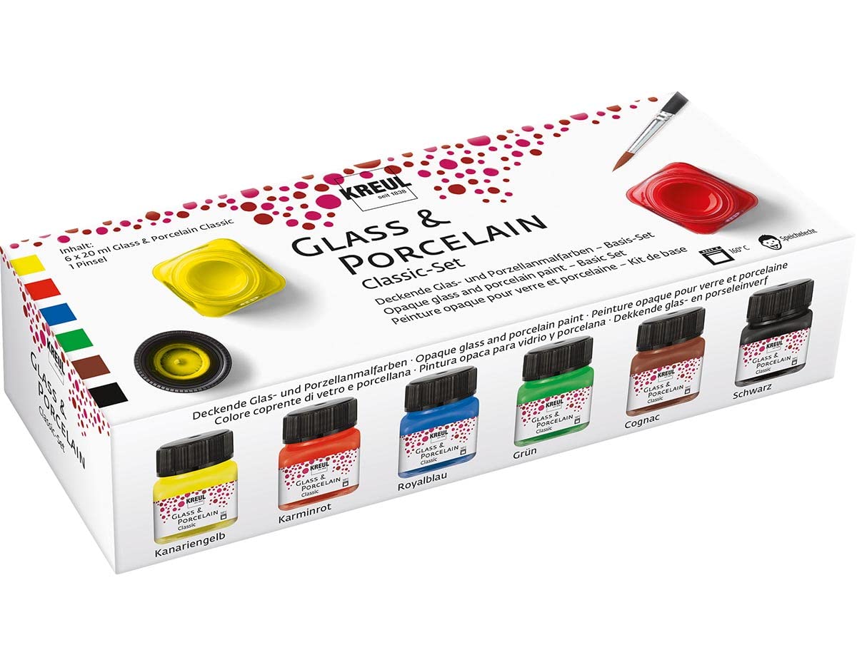 Corvus Kr Porcelain/Ceramic Paints 6 Gl.