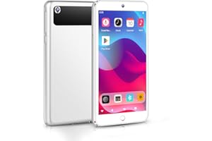 160GB WiFi Bluetooth Mp3 Player with 13MP Camera, 4.3" Touch Screen Android Digital HiFi Mp4 Player, DGTenk Portable Walkman Camera Music Player with Speaker & FM, Max Support 256GB TF Card (160, GB)