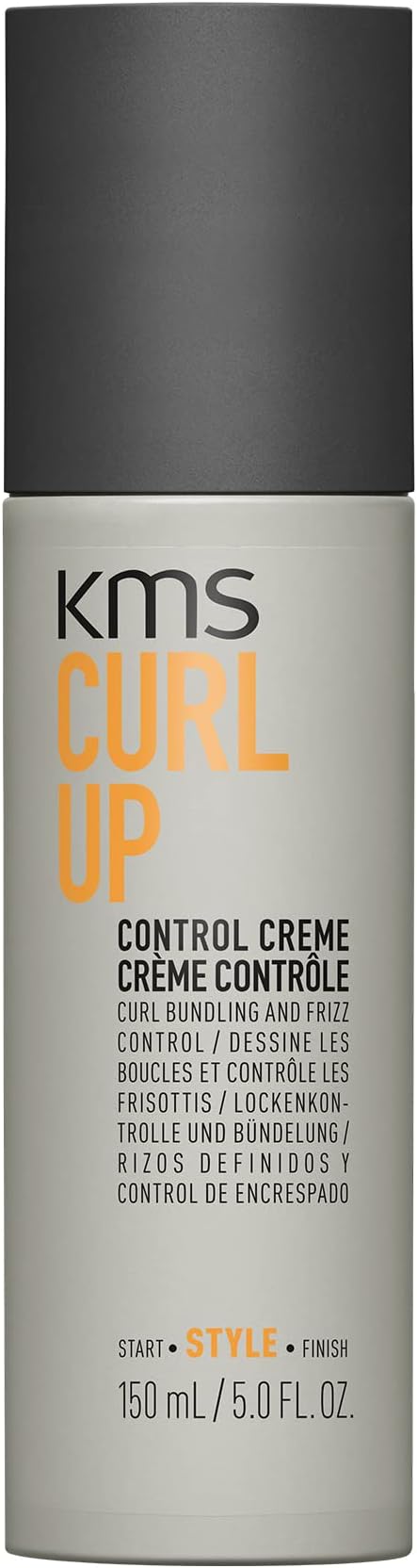 KMS CurlUp Control Cream Curly Hair Define Control Anti-Frizz Vegan PETA 150ml