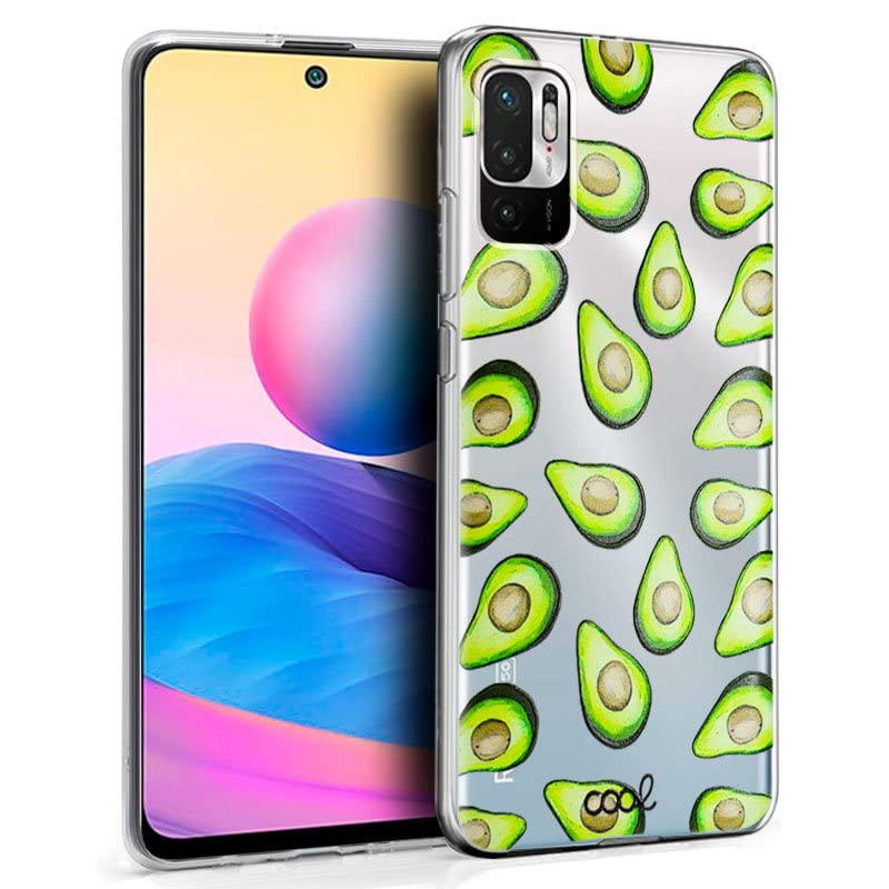 Cool Case for Xiaomi Redmi Note 10 5G / Pocophone M3 Pro 5G Avocados Drawings multicoloured