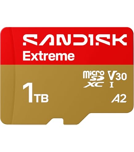 Amazon.com: Sandisk microSDXC Extreme Pro 1TB (A2/ V30/ U3/ R170