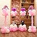 Balloon Column Base and Pole Stand Kit - 4 Feet Height and 2lb Water Fillable Base - Balloon Tower Decoration for Birthday Party Wedding Party Event by WYNMARTS