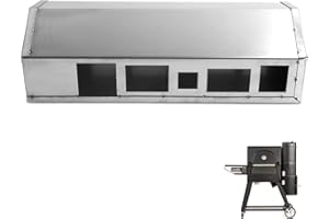 SafBbcue 9904190038 Heat Manifold for Masterbuilt Gravity Series 560 Digital Charcoal Grill Masterbuilt MB20040220 MB20041020 Grill Replacement Parts