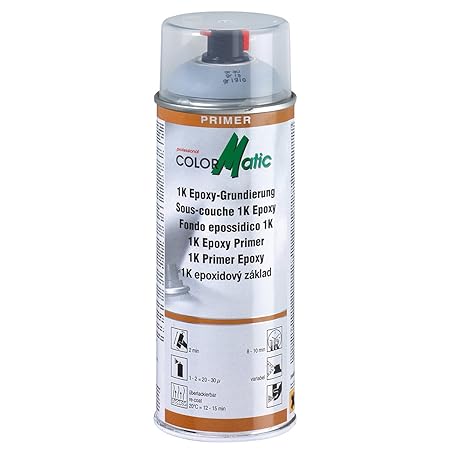 Colormatic 174414 Professional Grundierung CM 1K Epoxy, 400 ml, Grau