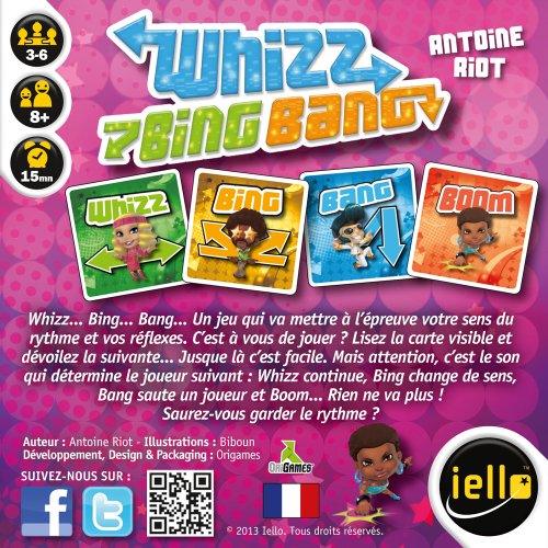 Whizz Bing Bang Card Game