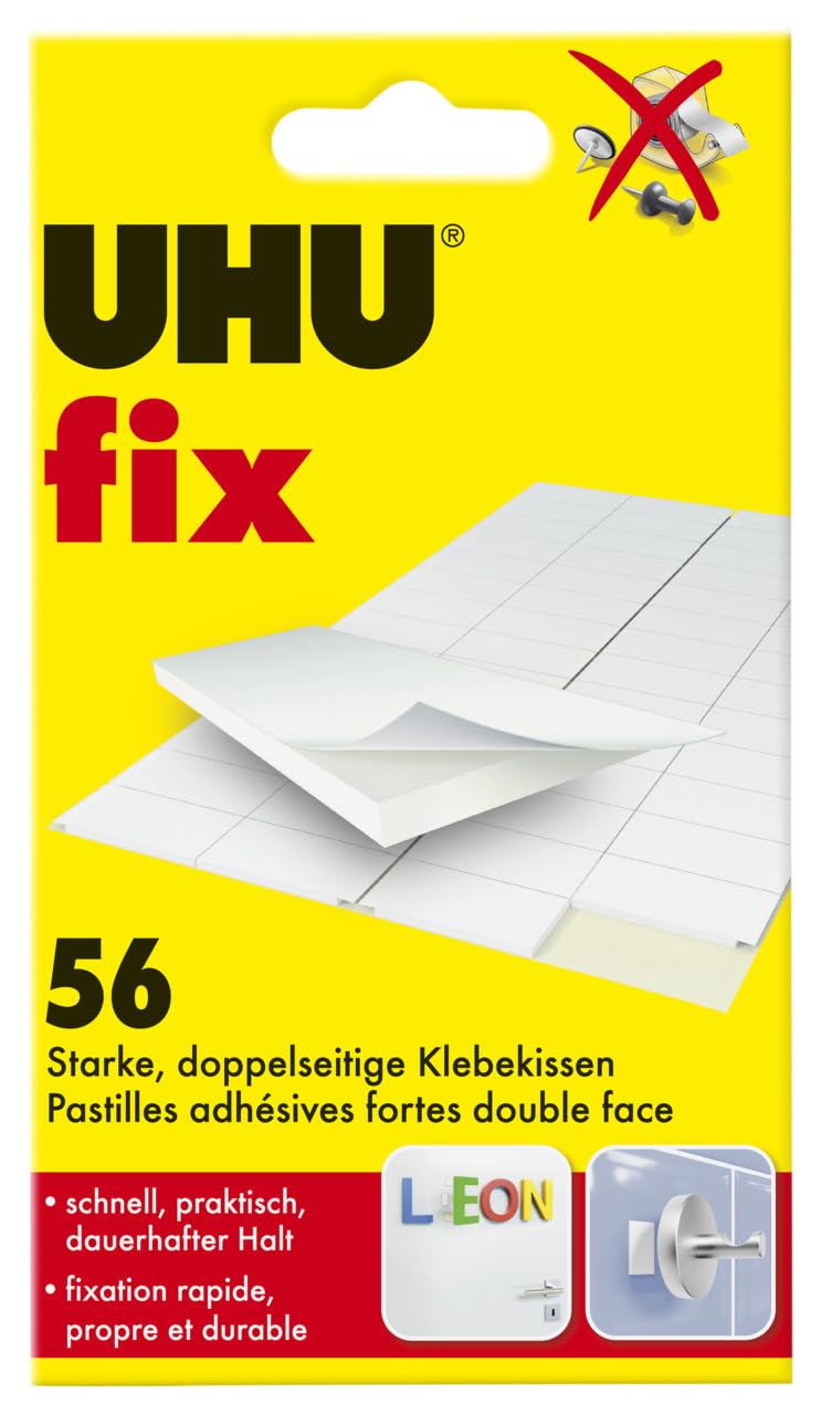 UHU PATAFIX WHITE 56 PADS BLISTER