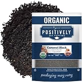Positively Tea, Organic Caramel Black Tea, Loose Leaf, 16 Ounce