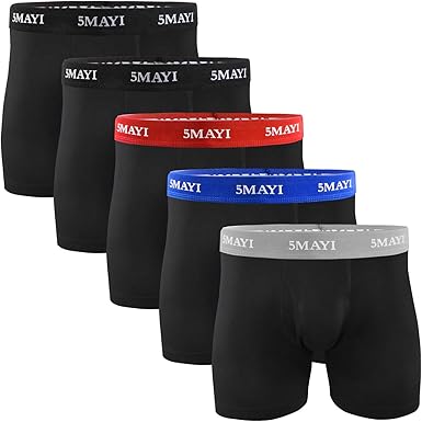 Counting Stars Herren Boxershorts Unterwasche Fly Front Mit Tasche Baumwolle Herren Unterwasche Boxer Briefs Fur Manner Pack S M L Xl Xxl Medium Amazon De Bekleidung