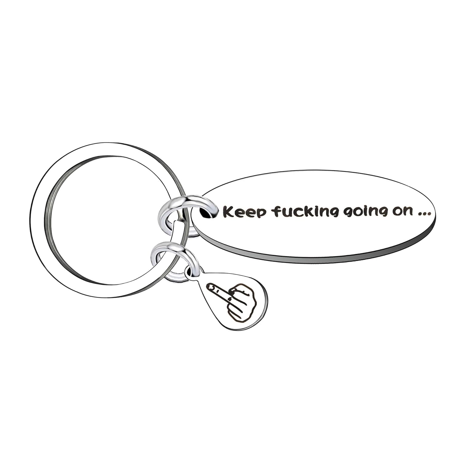 Regali Di Natale Portachiavi.Lauhonmin Portachiavi Donna Uomo Laurea Regali Di Natale Regali Ispiratori Per Amici Di Famiglia Continuate Cosi Donna