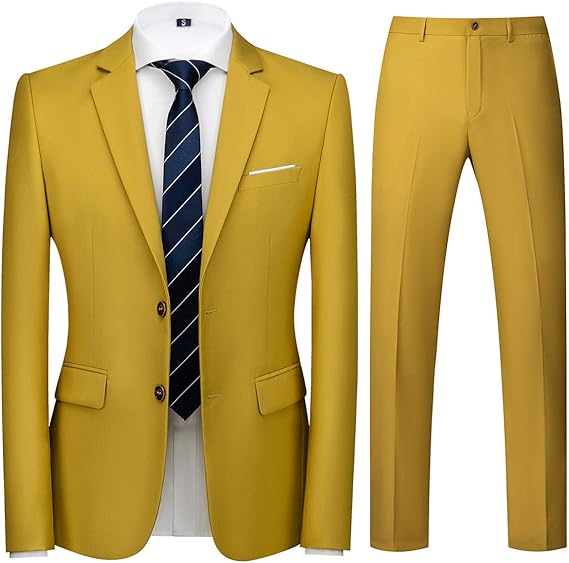 Amazon Co Jp Yunclos スーツ メンス スリー 2ピーススーツ 3ピーススーツ 2つボタン ステージスーツ 服 ファッション小物