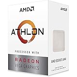 AMD Athlon 3000G 2-Core, 4-Thread Unlocked Desktop Processor with Radeon Graphics