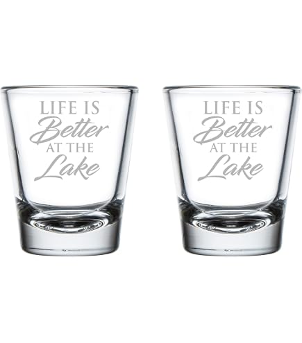 MIP Set Of 2 Funny "Tipsy Tipped Cow" Shot Glasses - 1.75 Oz Real Glass - View #5