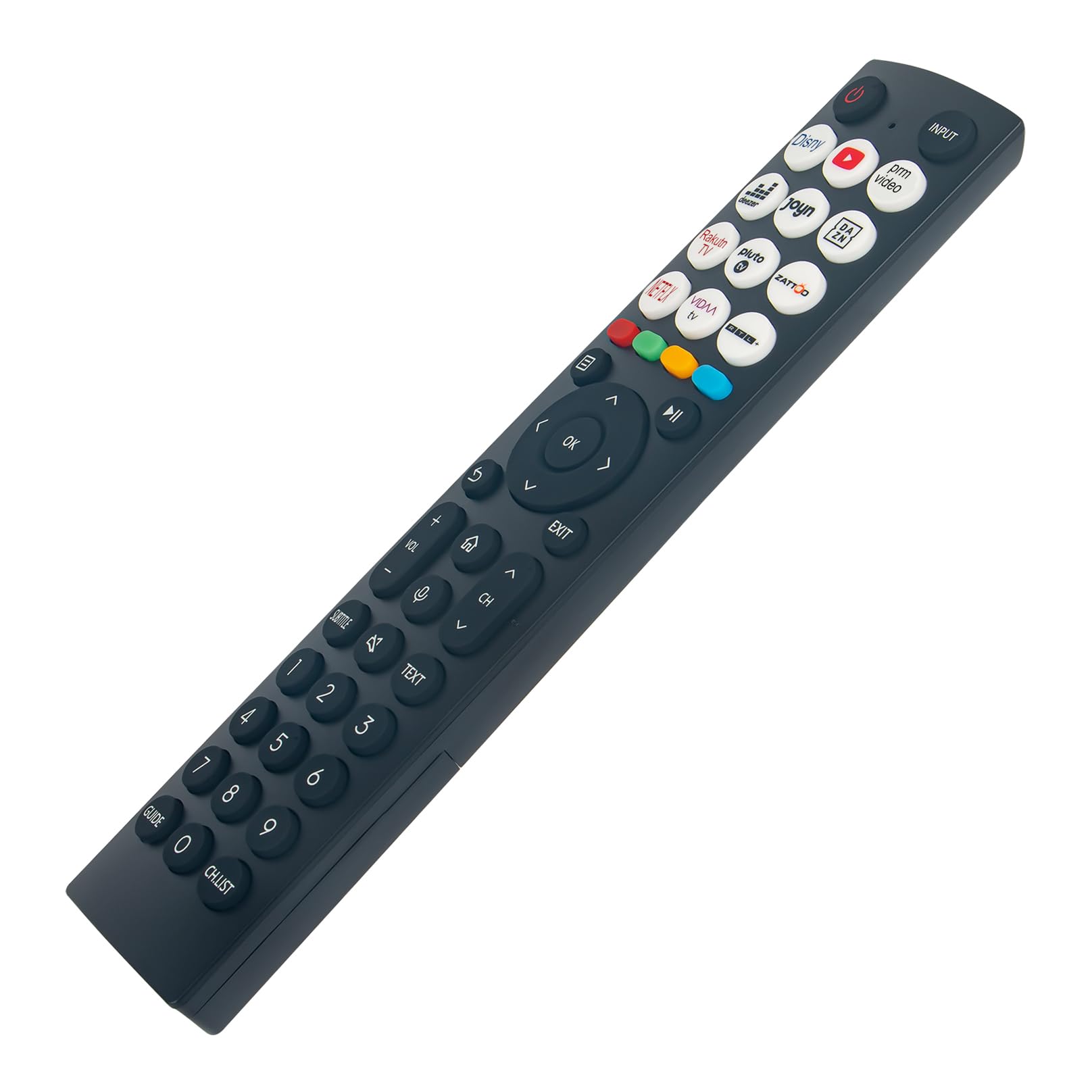 ERF2M36H Voice Replaced Remote Control -VINABTY-fit for Hisense OLED Smart TV ERF2M36H-1 ERF2M36H1 ERF2M36(0011) remote control 55A6K A22451F,55A6K A23111D,43E7KQ A22512W,50A6K A22512X