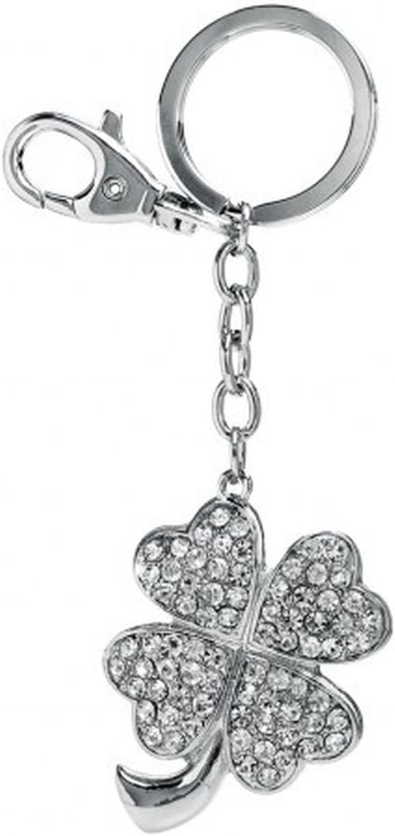 TEN Four-leaf clover keychain cod.EL3069 cm 12x3,6x1h by Varotto & Co.