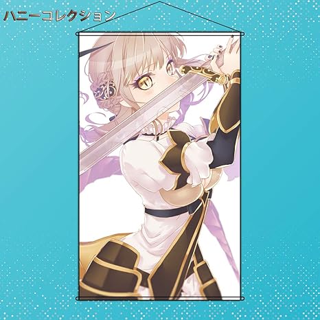 Amazon ハニーコレクション タペストリー 魔法少女育成計画 ラ ピュセル ポスター アニメの絵 掛ける絵 軸物 部屋飾り壁 萌え オタク品 約60cmx90cm アニメ 萌えグッズ 通販