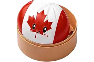 Glitter Dumpling Squishies Mystery Box | 2026 New Canada Mystery Dumplings | Colorful Sugar Dumpling Fidget Sensory Toys | Gi