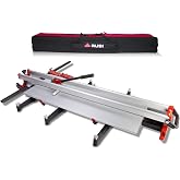 RUBI | Manuel Tile Cutter TZ -1300 | Professional Ceramic Tile Cutter Ideal For Intensive Cutting up to 51 3/16" | Robust Chassis Guides and Breaking System