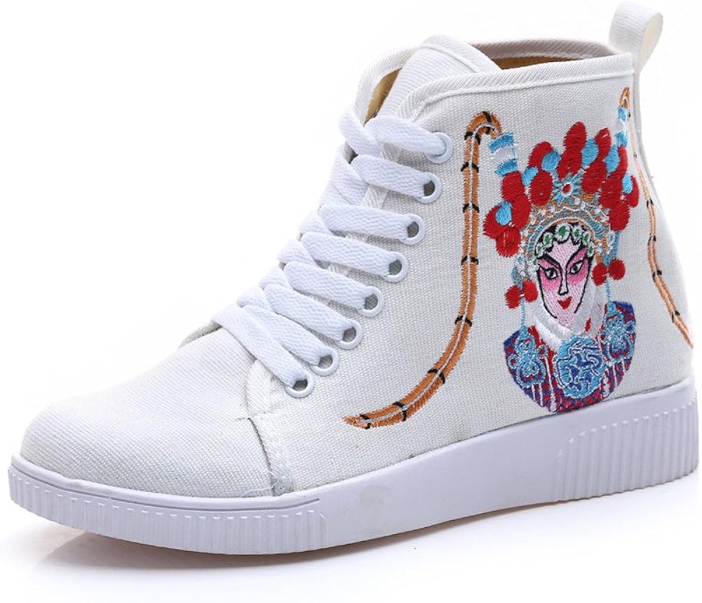 chinese white shoes