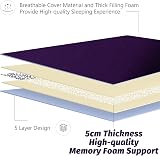MAXYOYO Japanese Floor Futon Mattress King 10cm Thick Memory Foam view 6
