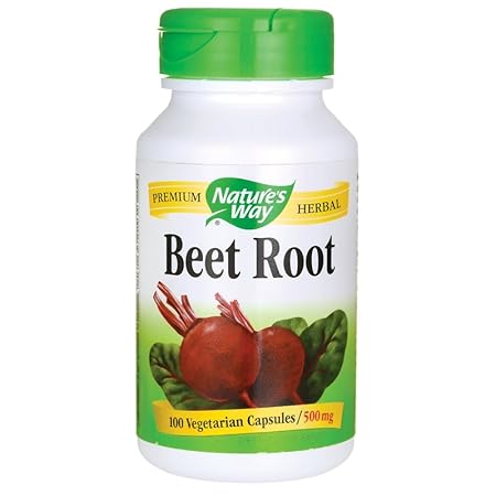Nature's Way, Beet Root, 500 mg, 100 Capsules