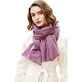 RIIQIICHY Scarfs for Women Pashmina Shawl Wraps for Evening Dresses Women Scarf for Wedding Large Winter Scarves
