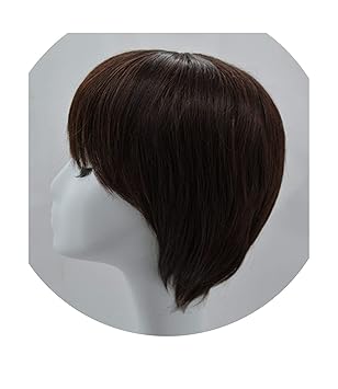 Amazon Com Black Wig Synthetic Short Wavy Hair Heat Resistant