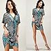 Oryer Womens V-neck Swimwear Cover-up Bathing Suit Beach Dress Loose Cover Ups