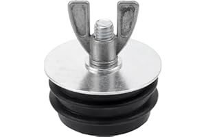 Crapyt Sewer Cleanout Cap Pool Return Plugs Expansion Pipe Plug Universal Rubber Winter Plug for Most Pools and Sewers (2 Inch)