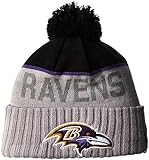 NFL Baltimore Ravens 2015 Sport Knit, Black/Gray, One Size