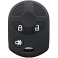Rpkey Silicone Key Fob Cover For Ford Lincoln Mercury - 4 Button Remote Protector, OUCD6000022 Compatible