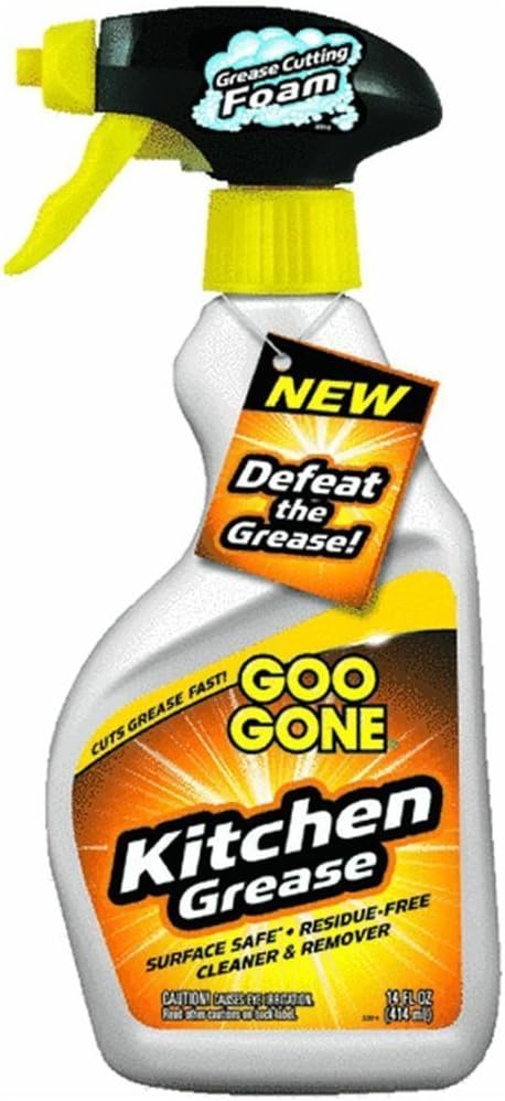 Goo Gone Kitchen Degreaser, 14 fl oz - 2 Pack (28 fl oz total)