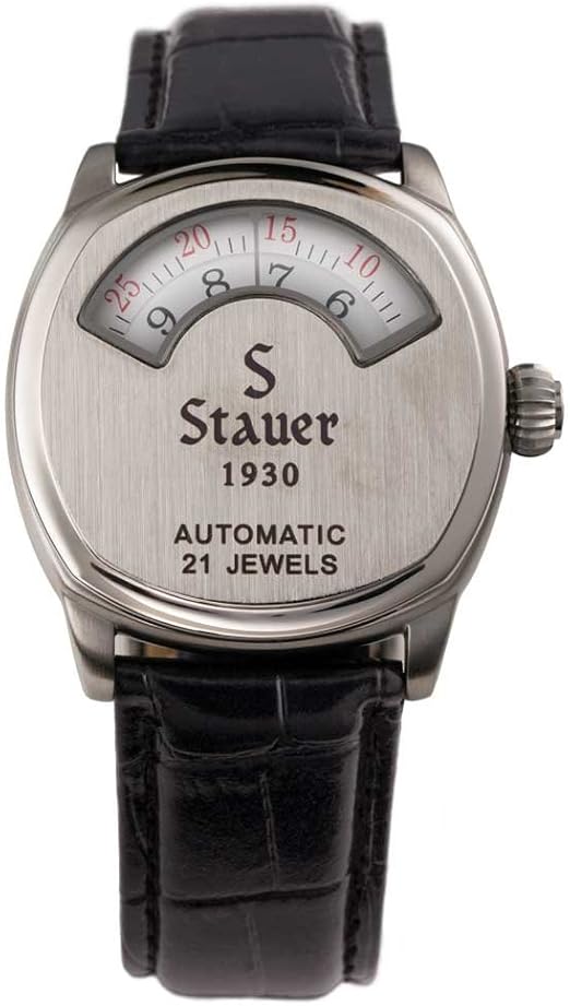 Stauer Men's Automatic Movement 1930 Dashtronic Watch with Genuine