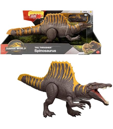 Figura De Dinosaurio Piatnitzkysaurus – Jurassic World Danger Pack – Con Articulaciones Y Realidad Aumentada – Para Niños A Partir De 4 Años